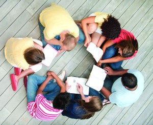 a group of young adults